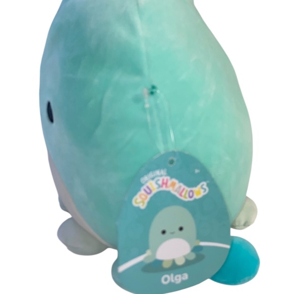 Squishmallows Olga the Octopus Plush 8” Mint Green 2020 Release Kellytoy NWT - Picture 2 of 10